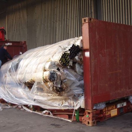 Steel and Tube cargo damage 2